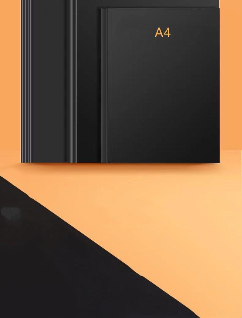 Thick Black & White Cardstock: A3/A4, 4K/8K for Handmade Drawings