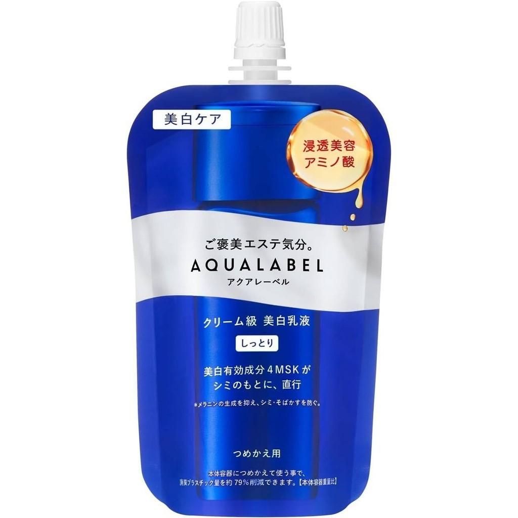 Shiseido Aqualabel Осветляющий лосьон-уход  Молочко  Увлажняющий  Очень увлажняющий Milk Moist (110mL)