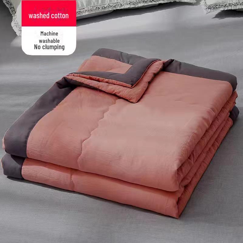 Summer Cool Machine Washable Cotton Quilt for Students and Children – Lightweight for Air Conditioning KTJ