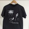Darkthrone Band Gift For Fans Black T-Shirt Cotton Full Size Unisex T-Shirt