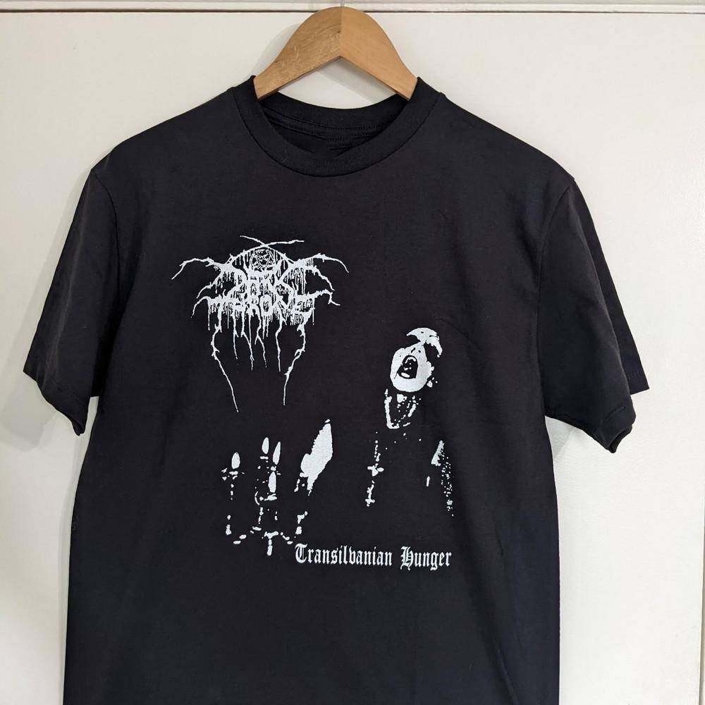Darkthrone Band Gift For Fans Black T-Shirt Cotton Full Size Unisex T-Shirt XXL