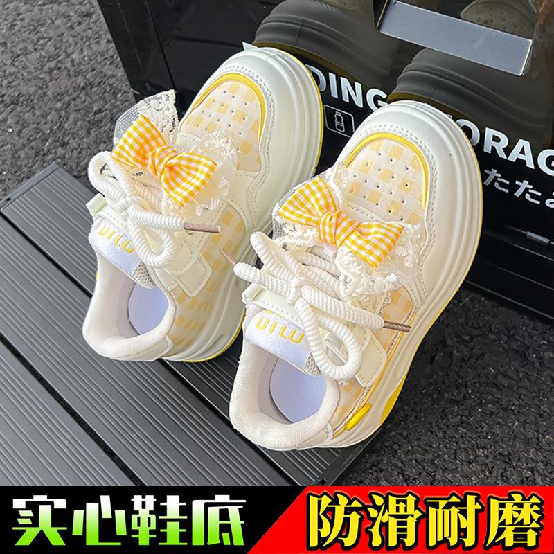 

2025 new sweet princess shoes non-slip soft sole casual classmate 26 size/shoe inner length is about 17.0cm
