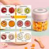250/100ML Garlic Mincer USB Charging Powerful Mini Electric Garlic Chopper Portable Garlic Crusher Kitchen Food Chopper Unisex