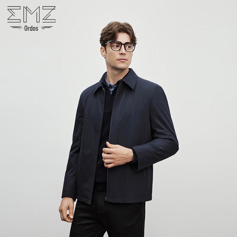 

EMZ Men s Fall Lapel Fleece-Lined Padded Jacket 3XL/56