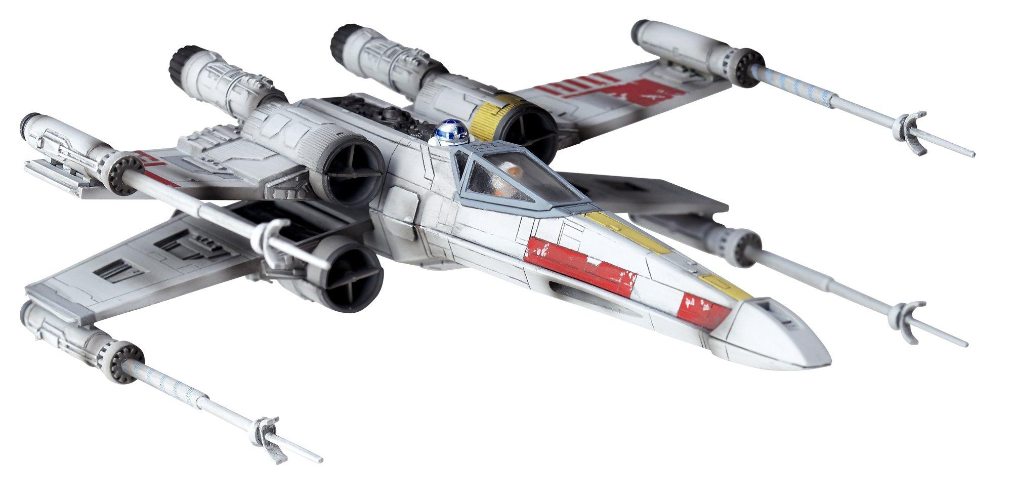

фигурка сложная Star Wars Revoltech 150 мм ABS ПВХ окрашенная подвижная фигурка X-Wing X-Wing приблизительно. &