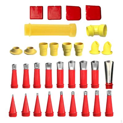 Caulk Nozzle Applicators Caulking Finisher Kit Professional Reusable Easy Use Filling Operations