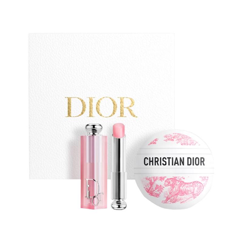 DIOR Skincare Two-piece set: limited edition multi-purpose cream 50ml + glamor lip balm #001 3.2g белый