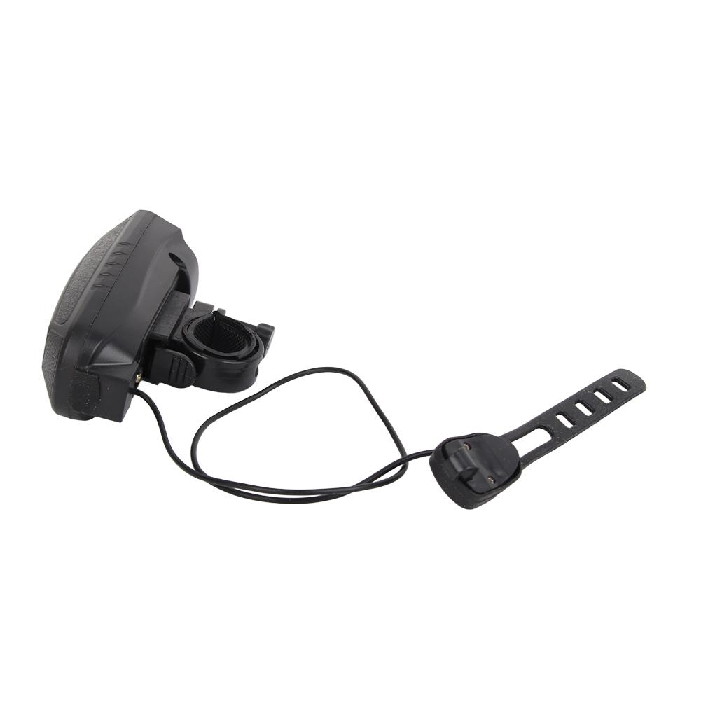 Elektronische Fahrradhupe, transparent, hohe Lautstärke, einfache Installation, langlebiges ABS, hohe Sicherheit, Elektrofahrrad