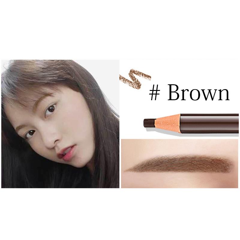Pull Line Eyebrow Tattoo Liner Pencil Tint Longlasting Waterproof Drawing Eye Makeup Peel Off Pen Eyebrow Pencil