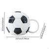 Ceramic Coffee Mug Baseball Birthday Gifts Funny Soccer Espresso Cup for Bakery Home Living