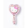 Brosse à cheveux pailletée Hello Kitty Daiso