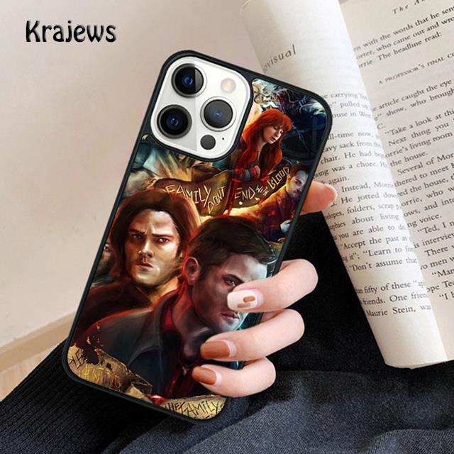 Supernatural TV Show Soft Phone Case For iPhone 17 Air 16 15 14 Max Plus 11 12 13 Pro Max Phone Cover coque Fundas