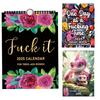 Fxxk It 2025 Calendar Planner For Tiredass Women Newest Christmas New Gift Year