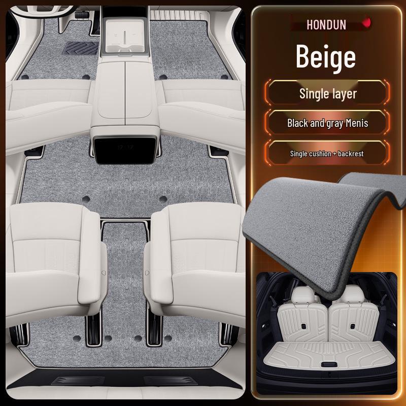 LeDao L90 Floor Mats TPE 2025 Model for Six-Seater & Seven-Seater Cars - Custom Interior Carpet Mats