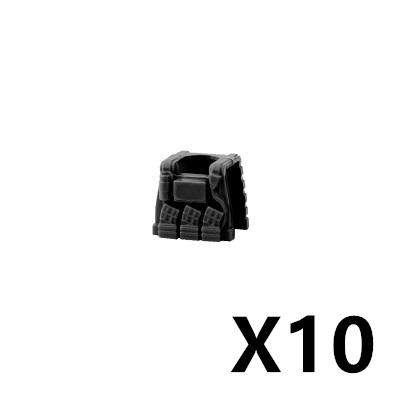 Military Soldiers Fighter Tactical Vest Accessories Building Block Rebound Clothes Armor Bricks Gift Toys For Children J083