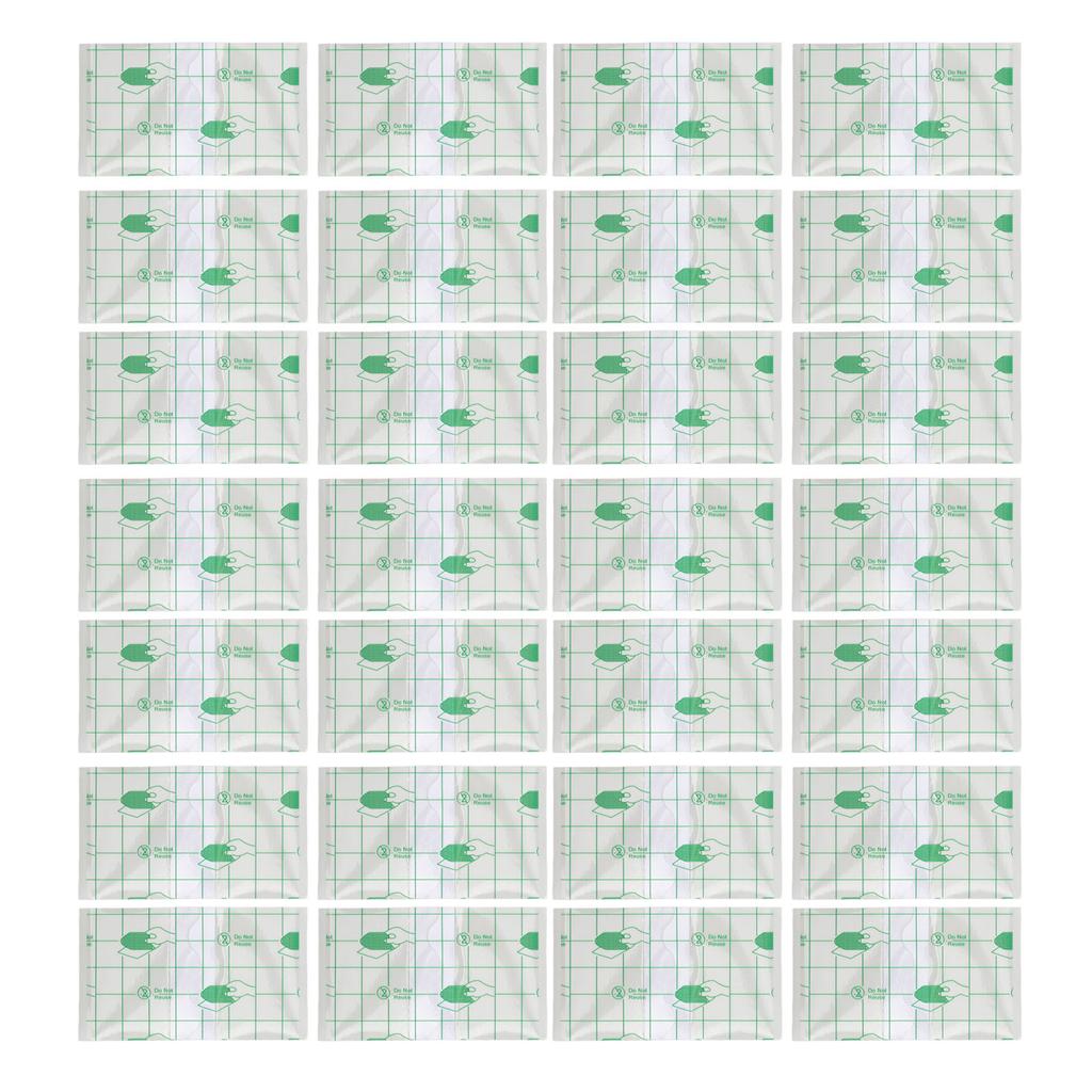 28 Pieces Shower Ear Patch Waterproof Ear Protector Cover Bathing Earplug Stickers for Adult Square