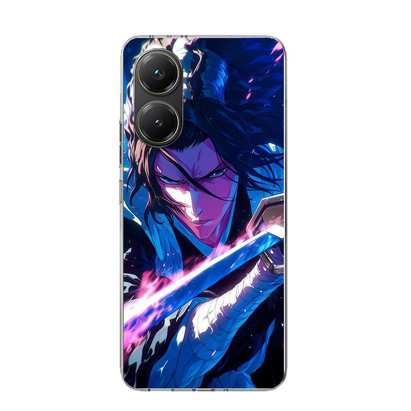 Bleach Kuchiki Byakuya Phone Case For Xiaomi Poco F7 Ultra X7 X6 Pro X5 Redmi 15 15C 13 13C 12 12C 10 10A 10C 9 9A 9C 9T Shell P