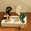 Charms Earring Display Stand Microfiber Stud Jewelry Organizer Storage Ear Clip Holder  Counter