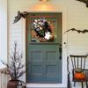 Halloween Wreath Front Door Hanger Garlands Decor Halloween Decorations Wall Hanging Ornament Wreaths Halloween Party Supplies