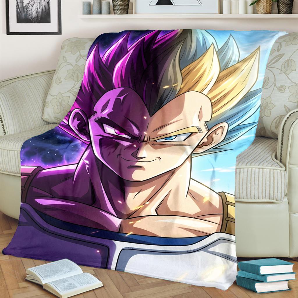Dragon Ball! Warm Comfortable Print Blanket Flannel for Bedrooms, Sofas, Beds, Chairs, Picnics, Travel
