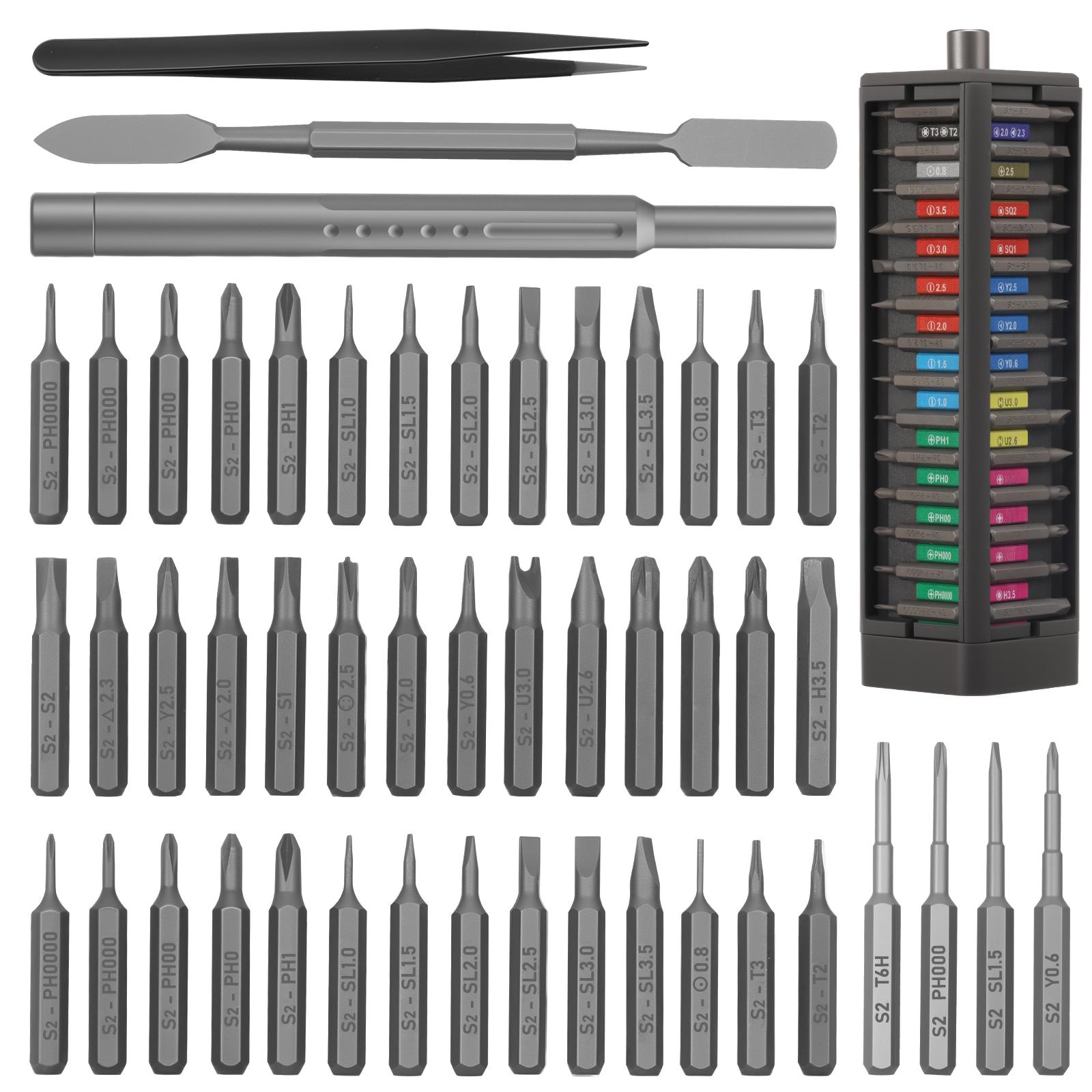 

49 In 1 Precision Screwdriver Set Professional Magnetic Mini Screw Driver with Magnetic Storage Case Repair Tool for Phone Watch