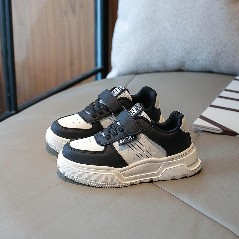 

Children s Casual Shoes Cartoon Spring Autumn Fashion Low Top Boys Sports Casual Running Shoes Tennis Sneaker 2024 New 31 Insole19.6cm чёрный