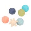 6pcs Baby Textured Sensory Ball Set Children Portable Soft Multicolor Squeeze Ball Toy 6 Month