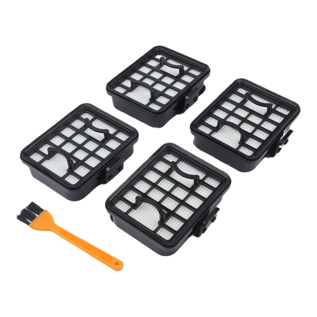 4 Piece Replacement Filter Set for Bosch GAS 18V 1 Cordless Vacuum Cleaner Includes Cleaning Brush and Fits GAS18V Part Codes