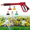 Pressure Washer Guns High Power Washer Guns with 5 Nozzle Tips Replacement Wand Extension Pressure Washer Guns