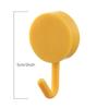 5pcs Hooks Strong Self Adhesive Wall Hanging Hook Kitchen Creative Cute Hooks Traceless Punch-free Door Bathroom Storage Hooks