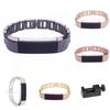 Elegant Stainless Steel Watch Band Wrist Strap For Fitbit Alta Hr With Quick Release Clasp
