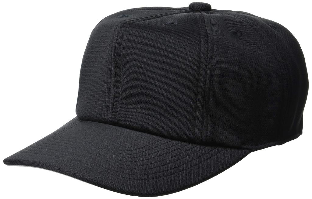 SSK Baseball Cap BC081 Black L Square-Brim 8-Sided