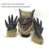Wolfman Face Mask Werewolf Wolf Full Mask Faux Costume Prop Halloween Novelty
