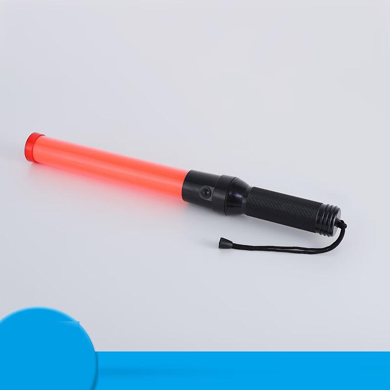 NLNTL Emergency Rechargeable LED Traffic Command Baton with Whistle One Size