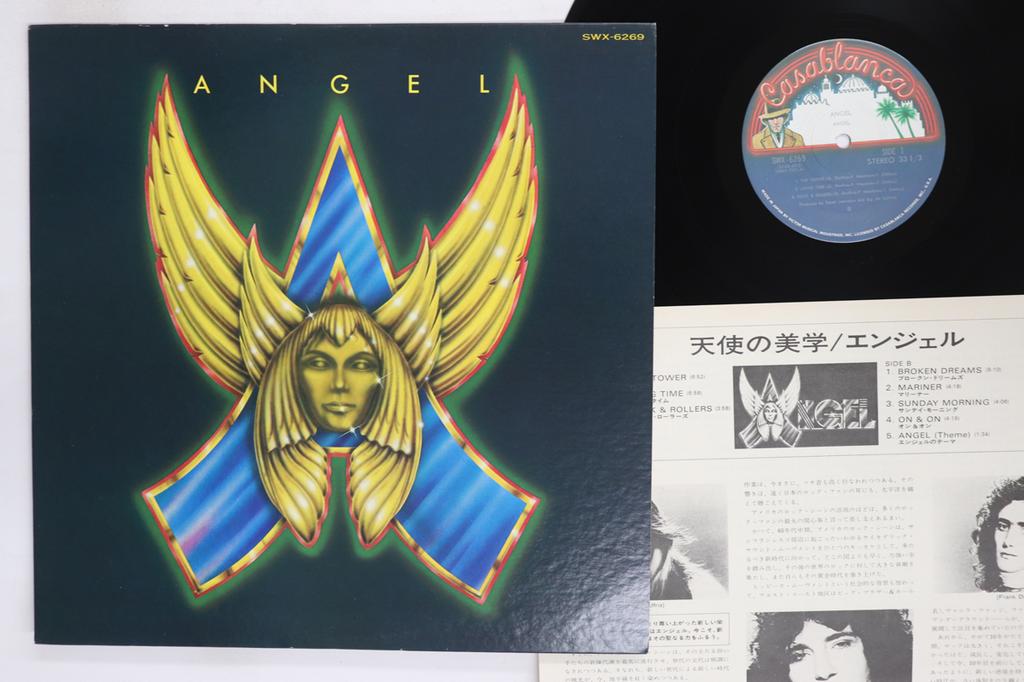 LP Record ANGEL Angel SWX6269 CASABLANCA 1976 Japan Rock Used