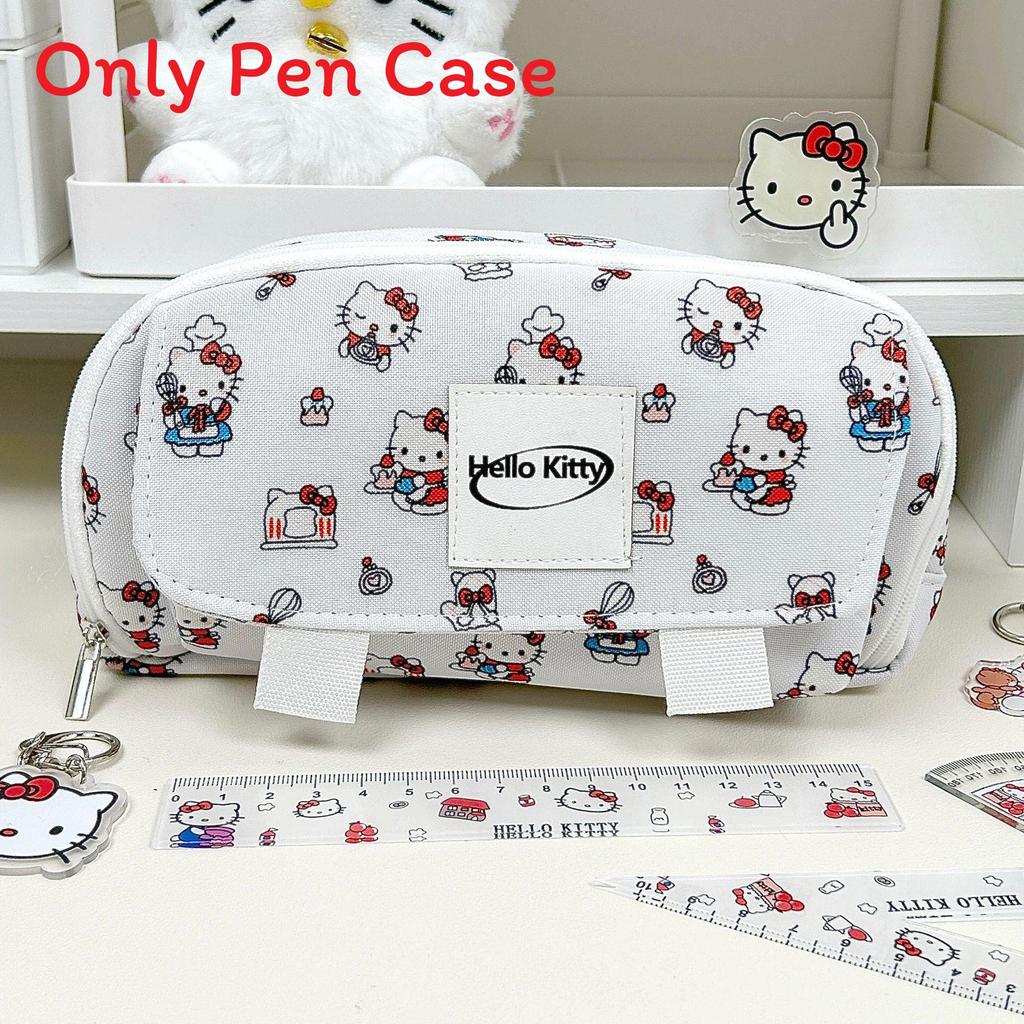 Capybara Canvas Pencil Case With Large Capacity For Students And Office Use