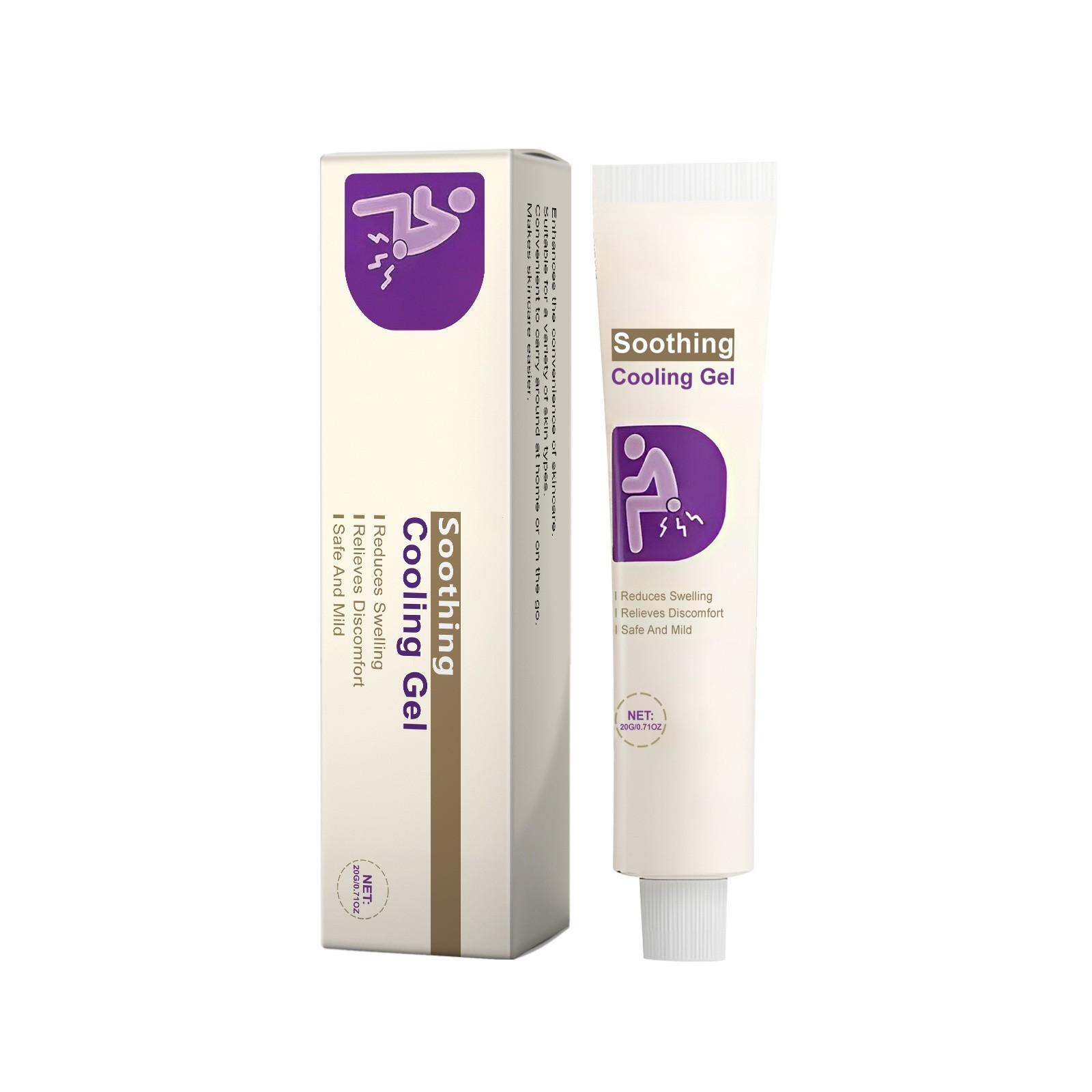 

Юдаоплейсхолдер0 Гель Перианальный Успокаивающий Гель Гель от Геморроя Снимает Отек, Зуд и Дискомфорт,20г One Size белый