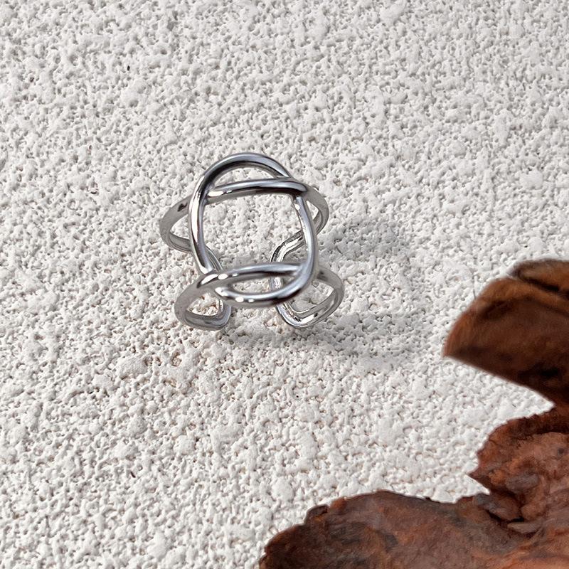 316L Stainless Steel Rings for Women Silver Color Never Fade Luxury Classic Rings Wedding Couple Rings Party Jewelry Accessories