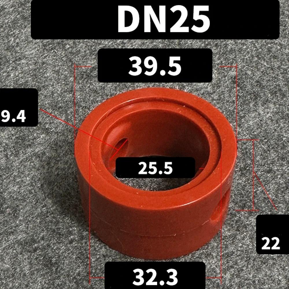 Red 29/38/63/76/89mm DN22/25/32/40/50/65/80/100/125/150VQM Food Grade Sanitary Slicone Seal Gasket Butterfly Valve Homebrew
