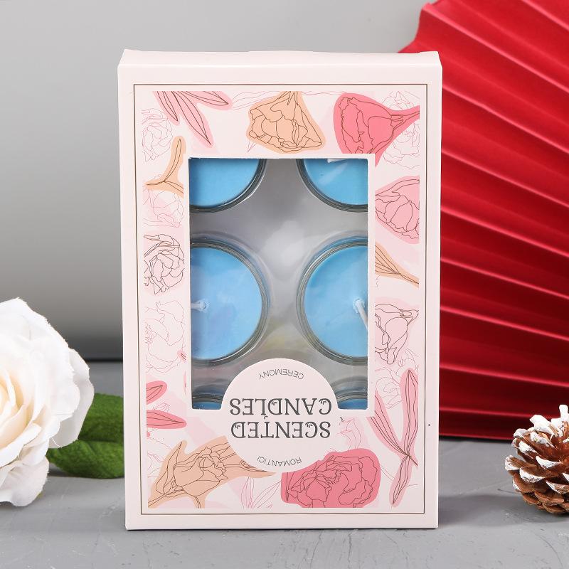 Glass Valentine's Day Candle Creative Proposal Proposal Props Non-Romantic Ins Style Scented Candle