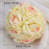 15x15cm Silk Artificial Rose Flower Ball Wedding Decoration Hanging Party Decor Romantic Dating Home Decor Red Wedding Ball