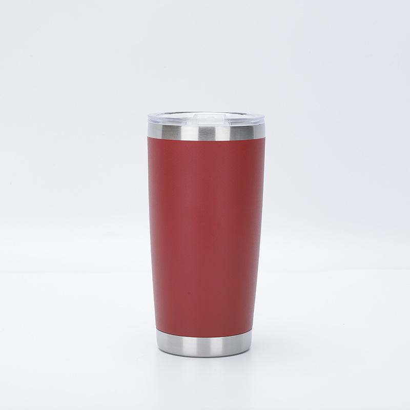 Stainless Steel Skinny Tumblers with Lids Double Wall Vacuum Insulated Travel Mug Reusable Water Coffee Cup for Cold Hot Drinks