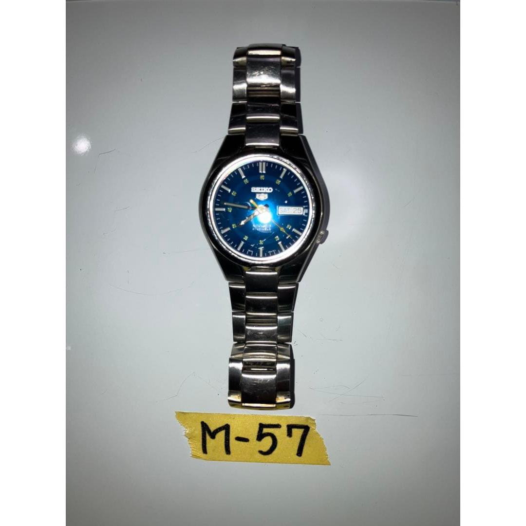 SEIKO 5 SEIKO автоматические часы синий циферблат