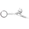 Key Chain Alloy Tattoo Machine Pendant Fashinable Punk Keychain Jewelry Accessory