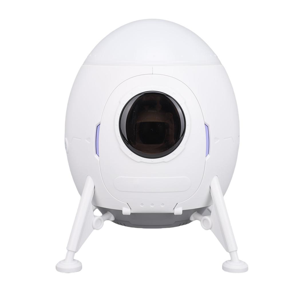Projection Lamp Bluetooth Speaker White Noise Moon Lander Spaceman Ambiance Night Light for Indoor