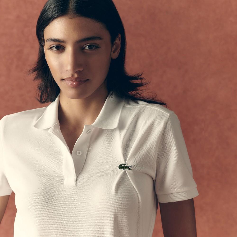 Lacoste Women's Fixed Croc Polo Shirt PF9661-55G001