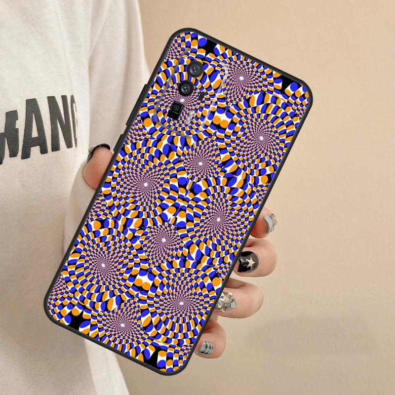 Optical Illusion Print Case For Xiaomi 15 14 17 Ultra 13T 14T 15T Pro POCO F8 F5 F6 F7 X3 X5 X6 X7 X8 Pro Max Cover