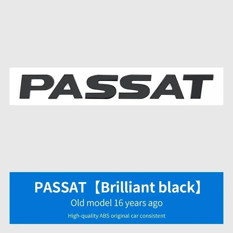 Bxfzp9 1Pcs ABS Car Logo Letter Sticker Rear Tail Door Trunk Sticker Rear Emblem Sticker FOR VW Passat 2016-2021 Accessories Styling