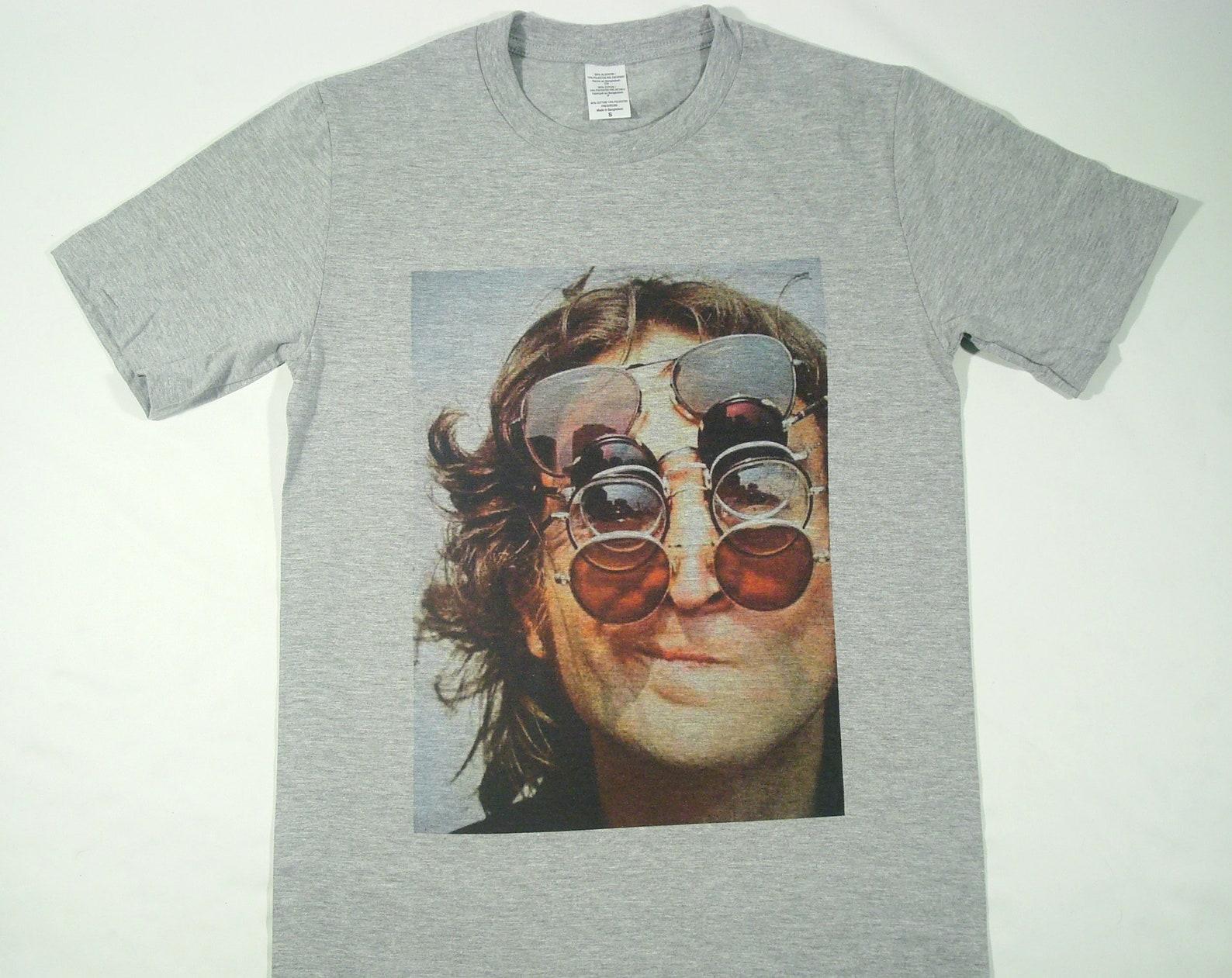 John Lennon Grey T-Shirt sizes available S-3XL XL