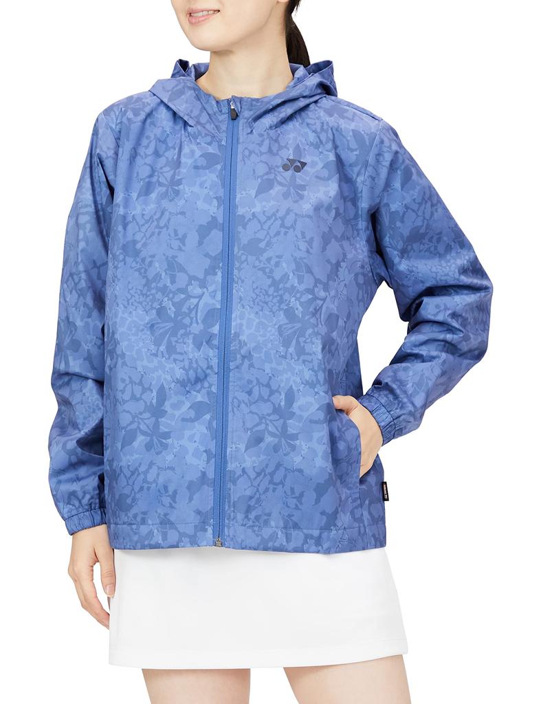 YONEX Lined Wind Warmer Indigo Navy Medium Women's Hoodie, 78069, (353),